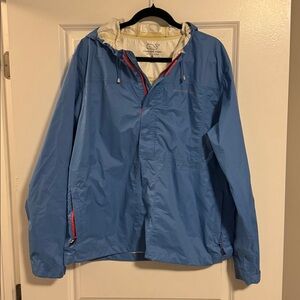 Vineyard Vines 3/4 Zip Hooded Pullover Rain Jacket